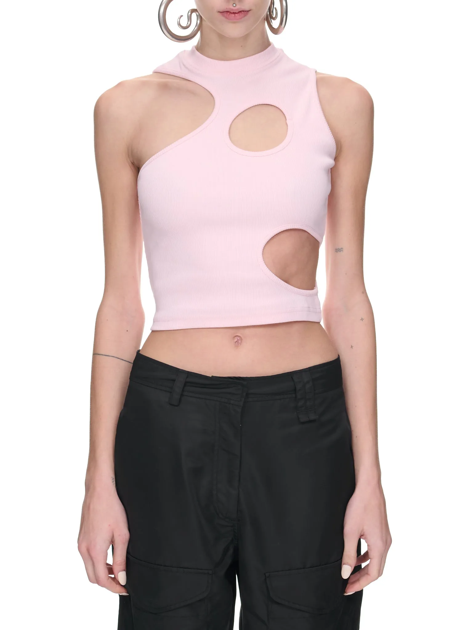 Cell Tank Top (S23-RTW-016-ORGANIC-JADE)