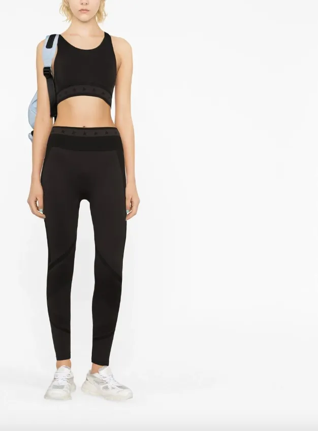 Golden Goose black athletic top