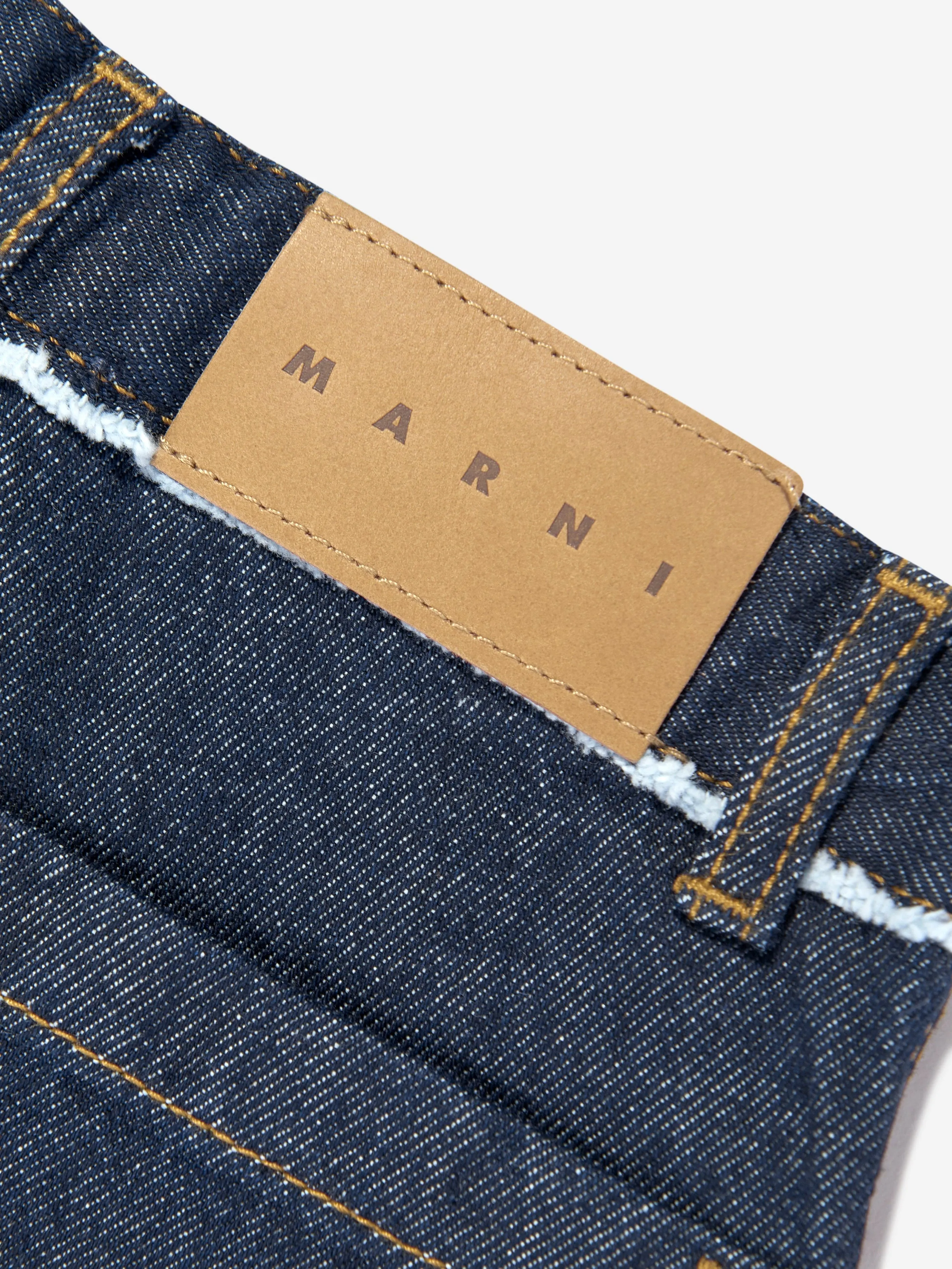 Kids Denim Pocket Shorts in Blue