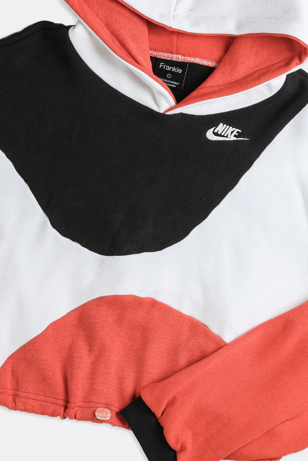 Rework Nike Wave Crop Sweatshirt - L