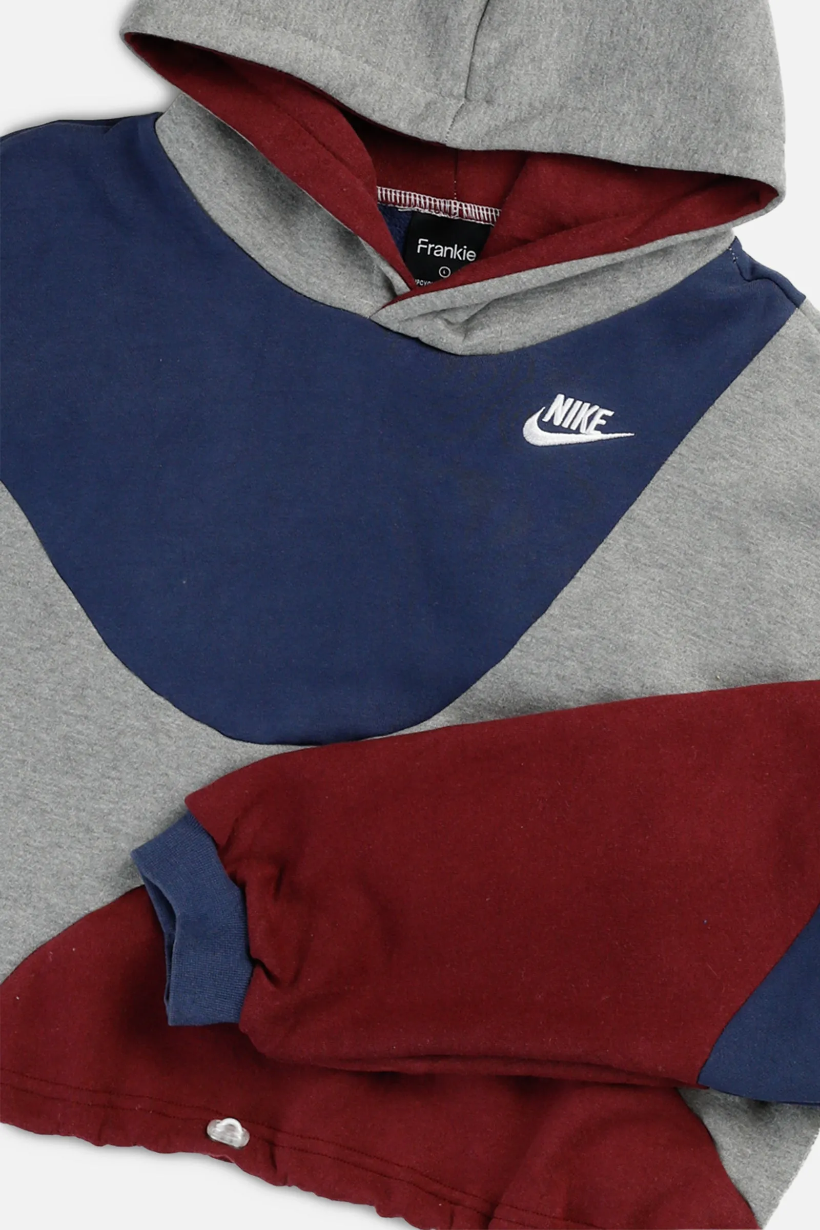 Rework Nike Wave Crop Sweatshirt - L